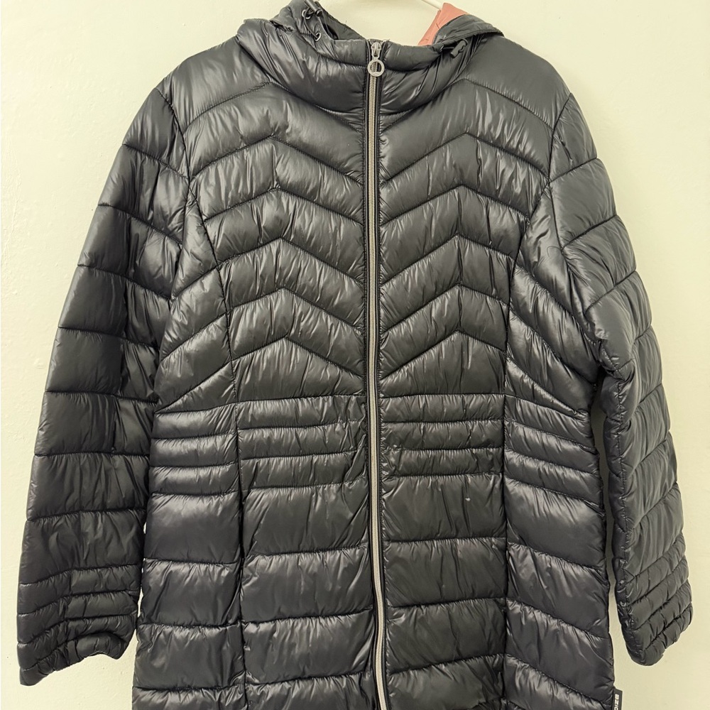 Noize Black Puffer Jacket With Logo Patch - image 7